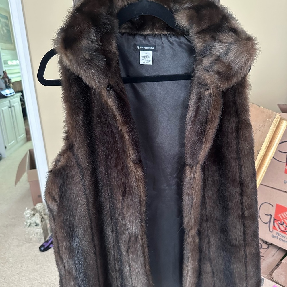 New direction fur vest
